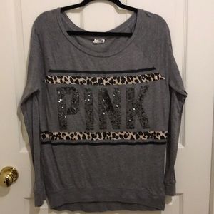Pink long sleeve tee